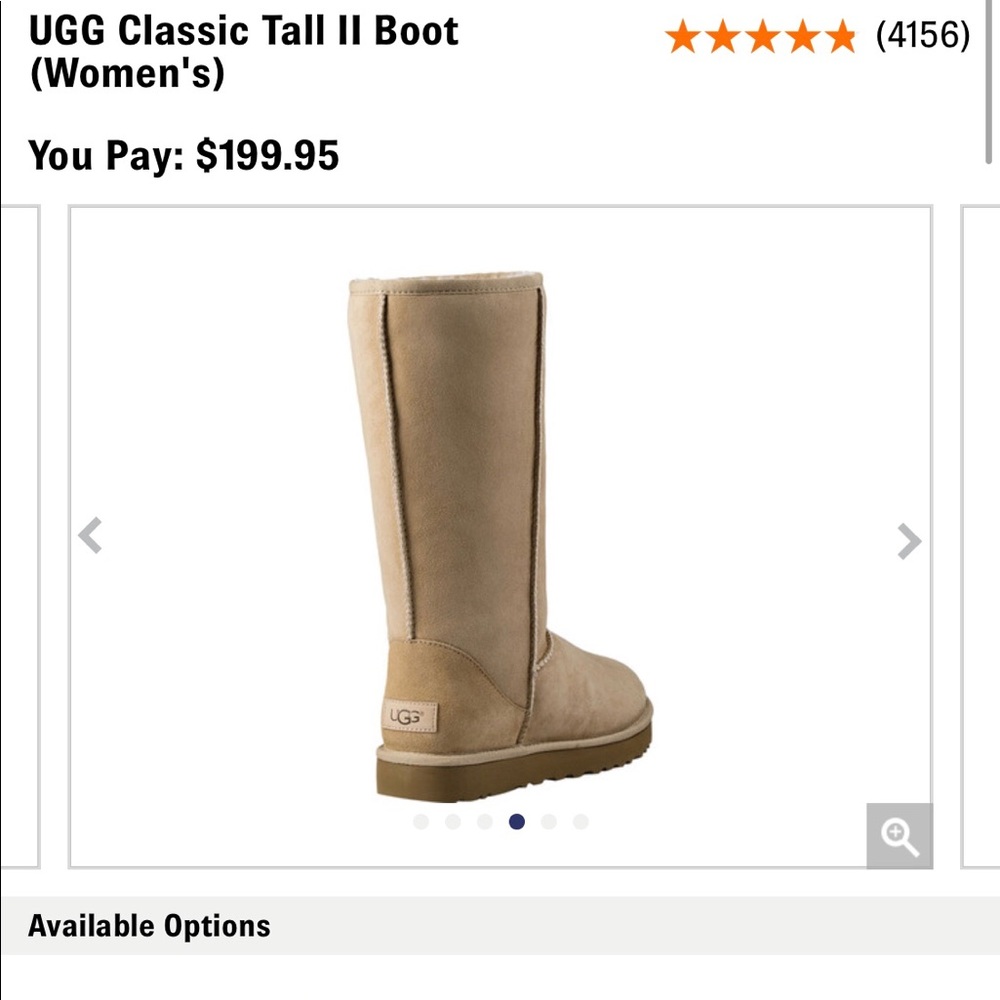 USED tall UGG boots
